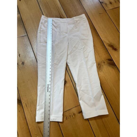 Chico's Women's So Slimming White Cropped Pants - Size 0 - Picture 8 of 8